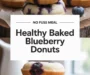 HEALTHY Baked Blueberry Donuts Recipe
