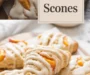 Peach Pie Scones With A Vanilla Glaze Recipe