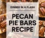 Pecan Pie Bars Recipe