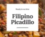 Filipino Picadillo Recipe
