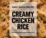 Quick And Easy Creamy Smothered Chicken And Rice For Busy Weeknights Recipe